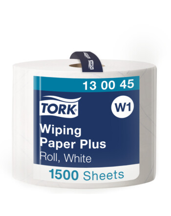 Tork® Wiping Paper Plus βιομηχανικό ρολό λευκό 2φυλλο 510m