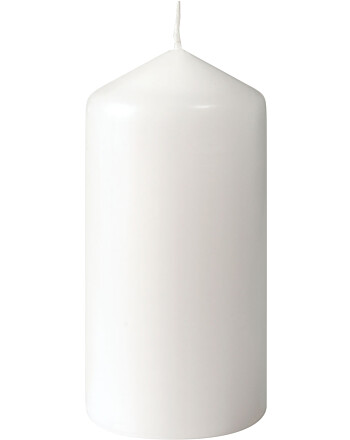 Duni Pillar κερί λευκό 10xØ5cm 20h