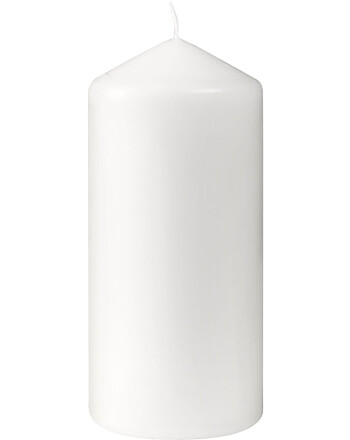 Duni Pillar κερί λευκό 13x6cm 40h