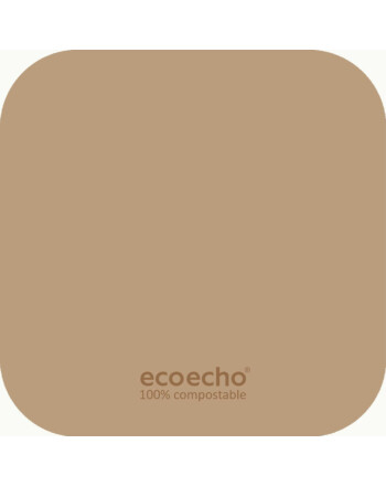 Duni Ecoecho® καφέ τετράγωνο σουβέρ 8φυλλο 8,5x8,5cm 250τεμ