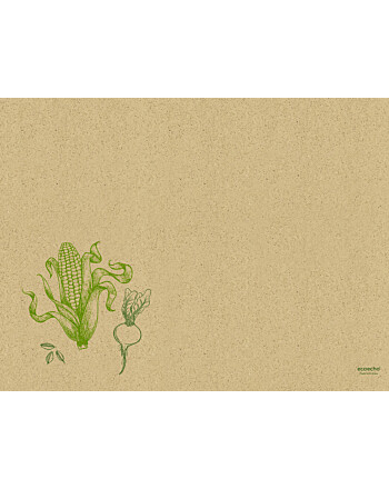 Duni Veggies σουπλά από γρασίδι με σχέδιο 30x40cm 250τεμ