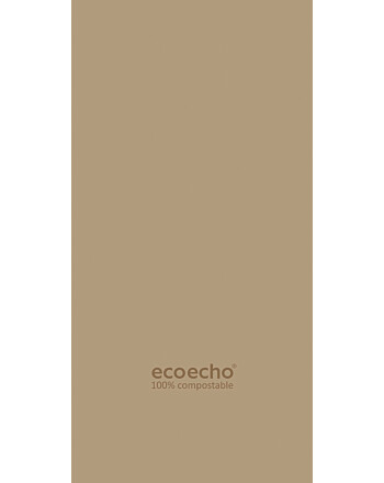 Duni Bio Dunisoft® Ecoecho χαρτοπετσέτα kraft 1/8 40x40cm Airlaid 60τεμ