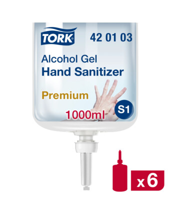 Tork® αντισηπτικό gel χεριών 1000ml με έγκριση ΕΟΦ