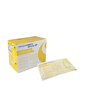 Sempermed® Derma χειρουργικά γάντια μίας χρήση χωρίς πούδρα λάτεξ No.6,5 λευκά