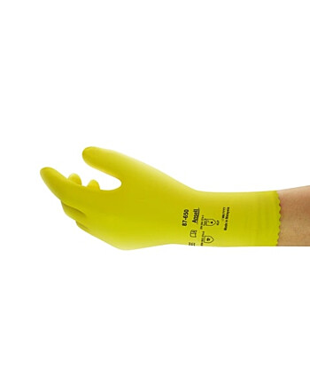 Ansell AlphaTec® 87-650 γάντια γενικής χρήσης λάτεξ κίτρινο Νο.9