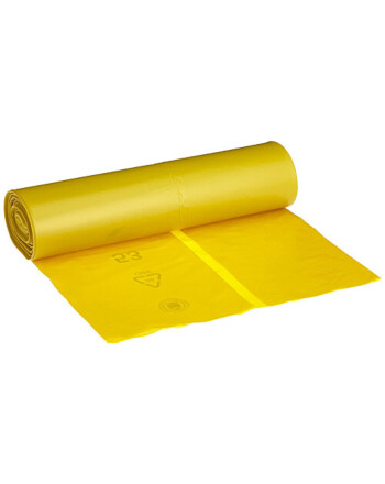 Deiss Premium Strong σάκος απορριμμάτων 70x110cm κίτρινος 25τεμ
