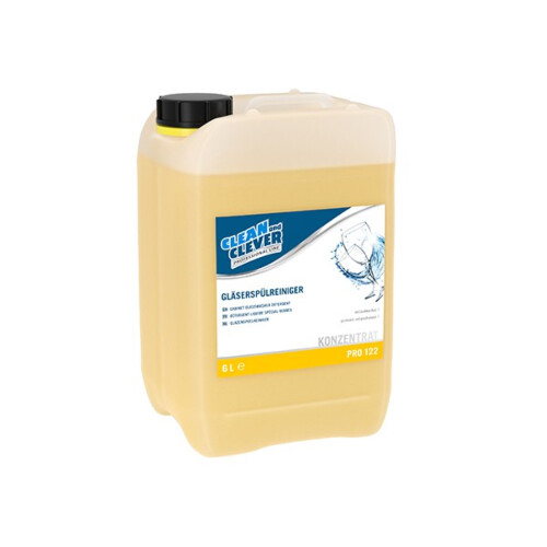 Clean and Clever Pro122 υγρό απορρυπαντικό για πλυντήριο ποτηριών 6L
