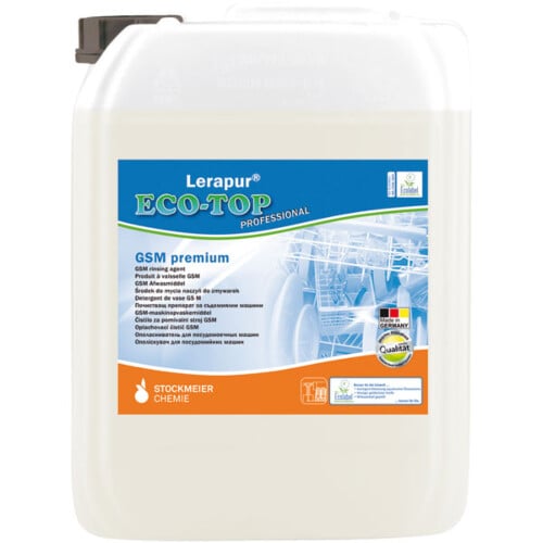 Ecotop Lerapur® GSM Premium υγρό απορρυπαντικό πλυντηρίου πιάτων 6Kg για μαλακά-μέτρια νερά