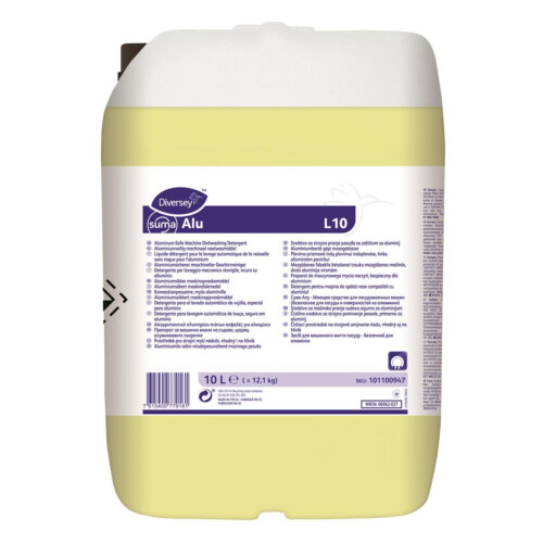 Diversey Suma Alu L10 απορρυπαντικό σκευών 10L για µέτρια-σκληρά νερά