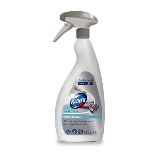 Klinex Professional ETHA-Plus απολυμαντικό σπρέι με έγκριση ΕΟΦ 0,75L