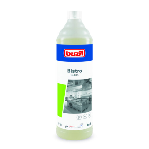 Buzil Bistro G435 καθαριστικό και απολιπαντικό εντατικού καθαρισμού 1L