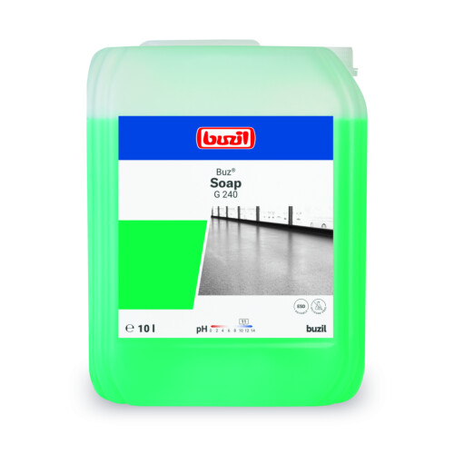 Buzil Buz Soap G240 καθαριστικό αδιάβροχων δαπέδων με βάση σαπούνι 10L