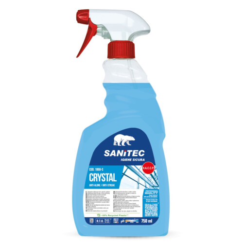 Sanitec Crystal καθαριστικό τζαμιών 0,75L