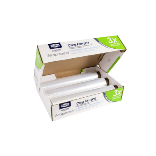 Wrapmaster® 3000 μεμβράνη διαφανής PE 30cmx300m