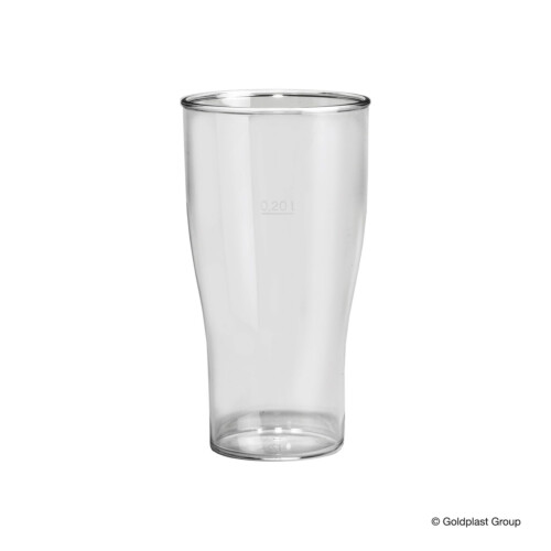 Goldplast ποτήρι μπύρας SAN 360ml διάφανο  