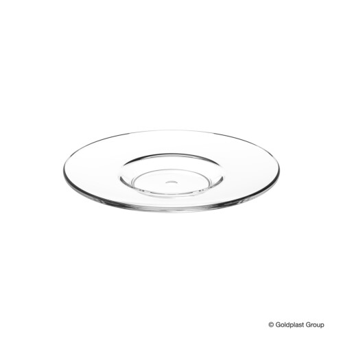Goldpast πιατάκι για φλιτζάνι καφέ διάφανο 10,5cm 36τεμ