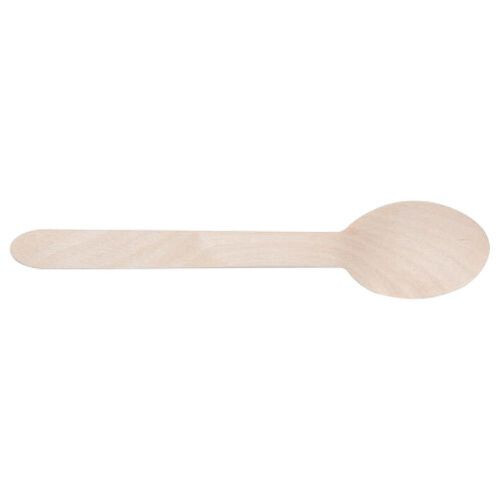 Μικρό ξύλινο κουτάλι 11cm 100τεμ