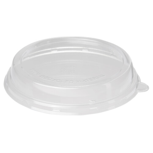 Biopak καπάκι rPet στρογγυλό για σκεύος διάφανο 800-1200ml 40τεμ