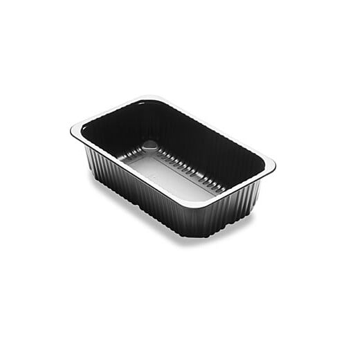 Duni Duniform® DF Baseline σκεύος φαγητού 1988ml ορθογώνιο μαύρο PP 26x15,8x7,07cm 376τεμ
