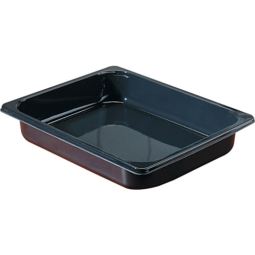 Biopak ecoecho Duniform® Menu Tray δοχείο 1 θέσης μαύρο ορθογώνιο από rPET 32,5x26,5x5cm 90τεμ