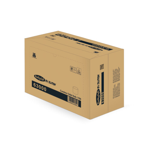 BulkySoft® Evsolution ρολό υγείας 2φυλλο λευκό coreless 178.5m