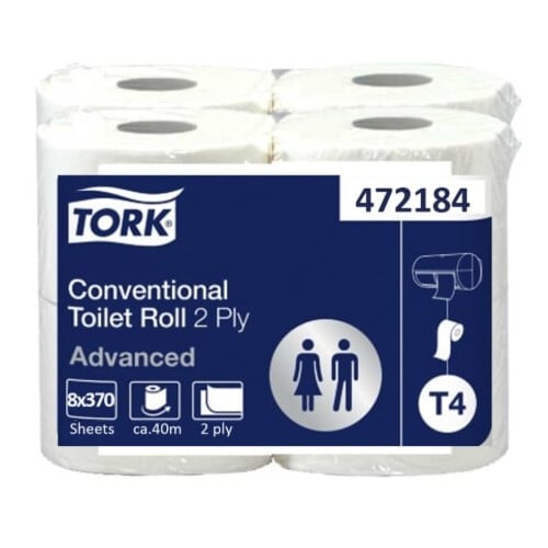 Tork® Soft ρολό υγείας λευκό 2φυλλο 40m