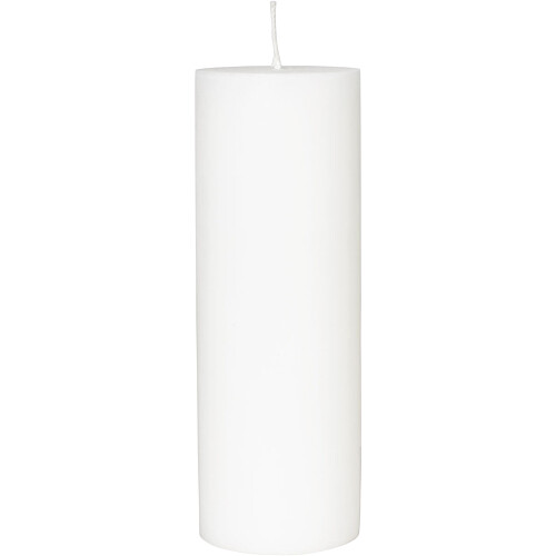 Duni Pillar κερί λευκό 20xØ7cm 60h