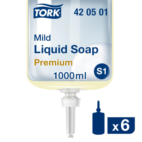 Tork® Mild υγρό σαπούνι χεριών 1L