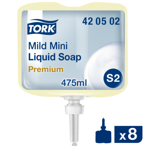 Tork® Mild Mini υγρό σαπούνι χεριών 475ml