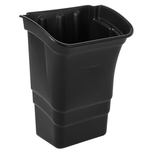 Rubbermaid® Executive κάδος απορριμμάτων για τρόλεϊ μαύρο