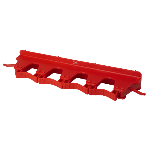 Vikan® στήριγμα τοίχου 4-6 θέσεων κόκκινο 39,5cm