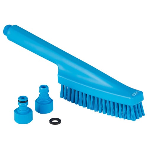 Vikan® βούρτσα χειρός Waterfed σκληρή μπλε 33cm