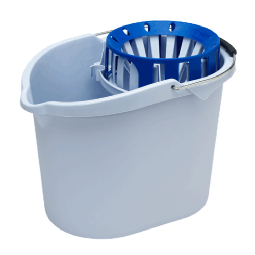 Vileda® κουβάς με στίφτη γκρι 10L μονός