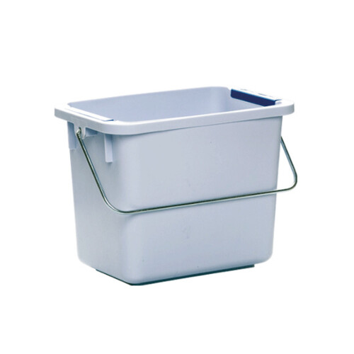 Vileda® κουβάς γκρι με κλιπς 6L
