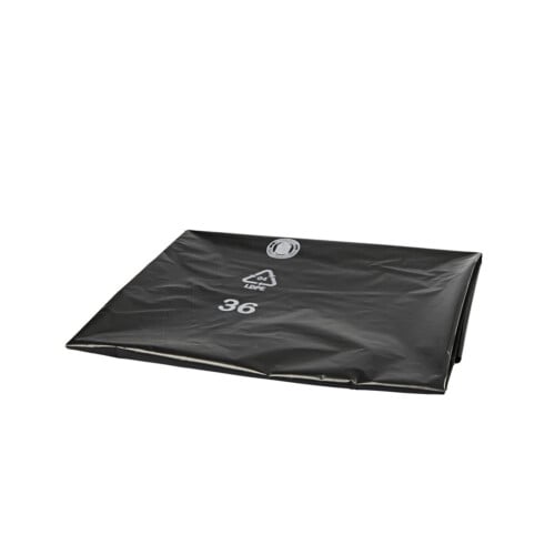 Deiss Premium Medium σάκος απορριμμάτων 120x120cm μαύρος 240L 