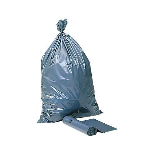 Deiss Basic Medium Plus σάκος απορριμμάτων 78x88cm γκρι 90L 25τεμ