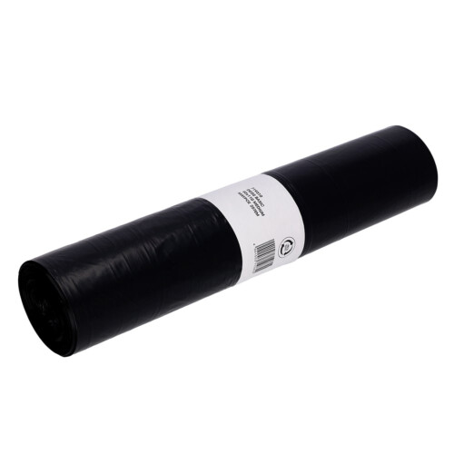 Deiss Basic Medium ανθεκτικός σάκος απορριμμάτων 90x110cm μαύρος 145L 25τεμ
