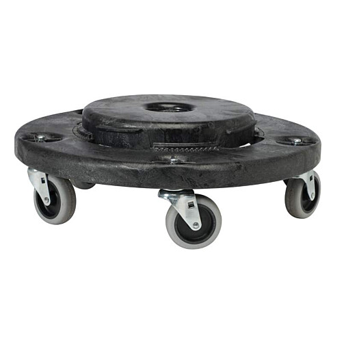 Rubbermaid BRUTE® βάση μεταφοράς μαύρη με ρόδες
