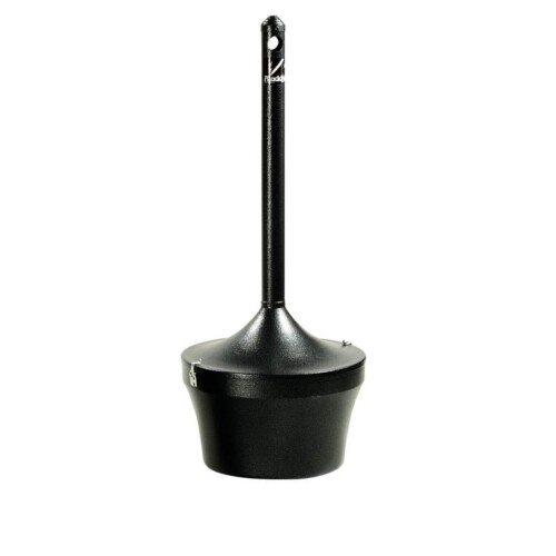 Rubbermaid Smoker's Station® Aladdin σταχτοδοχείο δαπέδου μεταλλικό μαύρο