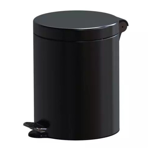 Alda Freedom Fresh κάδος μαύρος με πεντάλ 5L