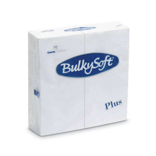 BulkySoft® Plus χαρτοπετσέτα point to point λευκή 1/8 38x38cm 40τεμ