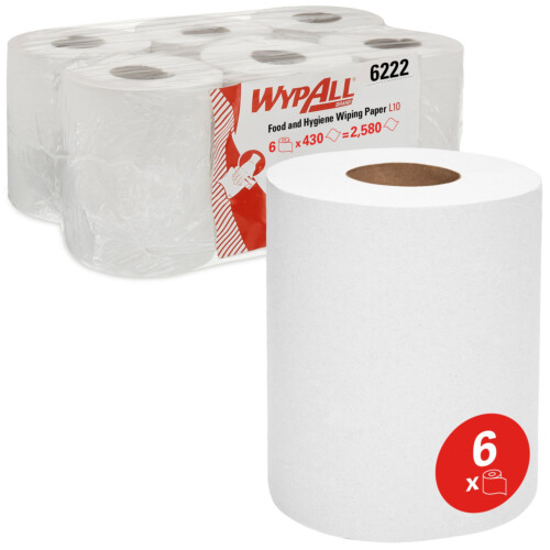 Wypall® Reach™ ρολό centerfeed λευκό 1φυλλο 163,40m