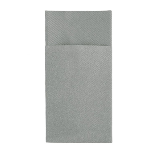 Roial Linen Airlaid χαρτοπετσέτα γκρι 1/8 40x40cm 25τεμ
