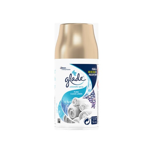 Glade® Pure Clean Linen ανταλλακτικό άρωμα αυτόματης συσκευής ψεκασμού 269ml