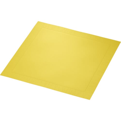 Duni χαρτοπετσέτα κίτρινη 4φυλλη 1/4 40x40cm πολυτελείας 50τεμ