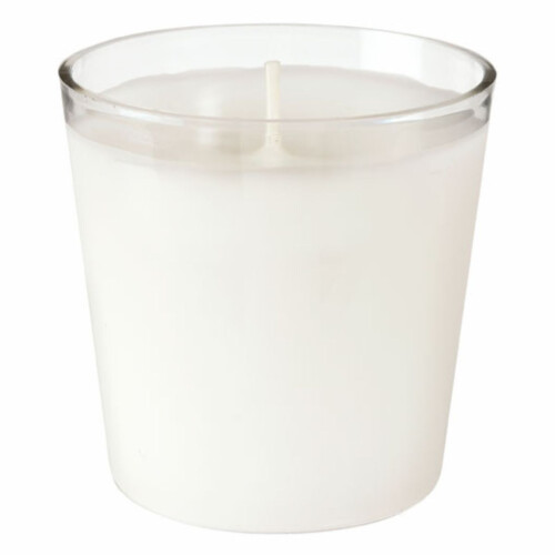 Duni Switch&Shine κερί σε ποτήρι λευκό 6,5xØ6,5cm 30h