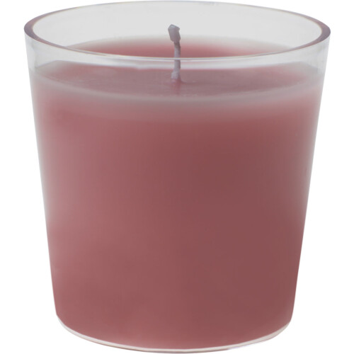 Duni Switch&Shine κερί σε ποτήρι ροζ 6,5xØ6,5cm 30h