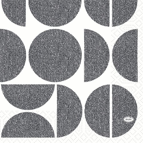 Duni Shapes χαρτοπετσέτα με σχέδιο 3φυλλη 1/4 33x33cm πολυτελείας 250τεμ
