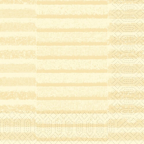 Duni Tessuto Cream χαρτοπετσέτα με σχέδιο 3φυλλη 1/4 33x33cm πολυτελείας 250τεμ