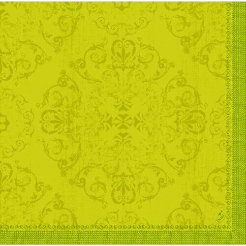 Duni Dunilin® Opulent χαρτοπετσέτα λαχανί με σχέδιο 1/4 40x40cm Airlaid 45τεμ